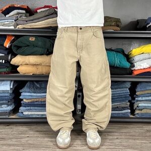 Y2K tan Carhartt carpenter pants